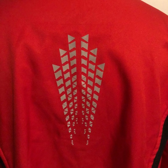 Cycling Red Jacket Arsuxeo Unisex cycling jacket Size XL - Picture 4 of 14